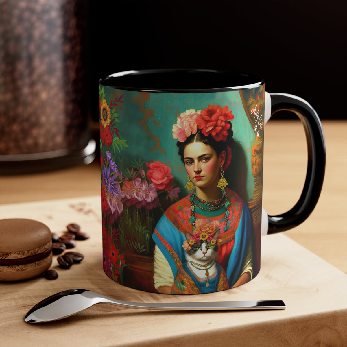 Tale of the Two Fridas, Accent Coffee Mug, 11oz