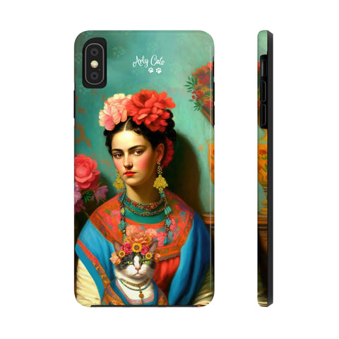 Tale of the Two Fridas iPhone case, Tough Phone Cases