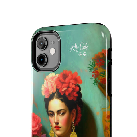 Tale of the Two Fridas iPhone case, Tough Phone Cases