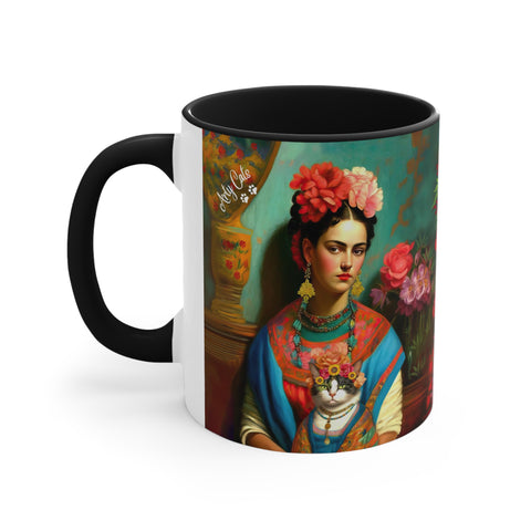 Tale of the Two Fridas, Accent Coffee Mug, 11oz