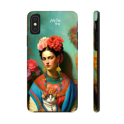 Tale of the Two Fridas iPhone case, Tough Phone Cases