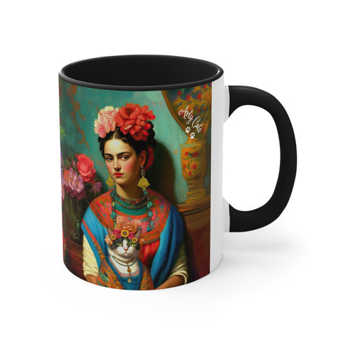 Tale of the Two Fridas, Accent Coffee Mug, 11oz