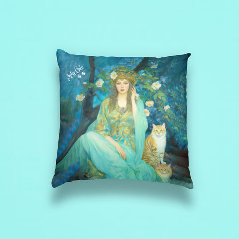 Midnight Enchantment Spun Polyester Square Pillow