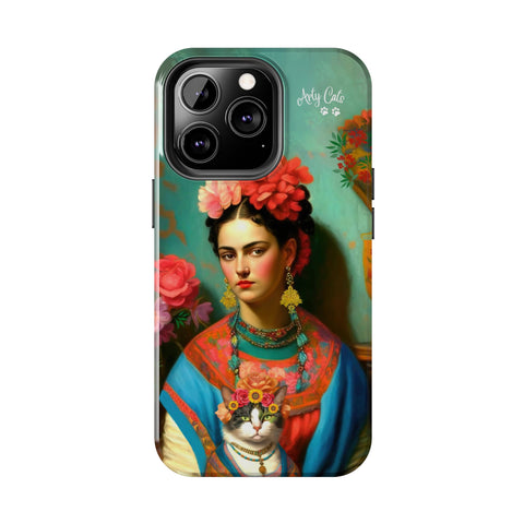 Tale of the Two Fridas iPhone case, Tough Phone Cases