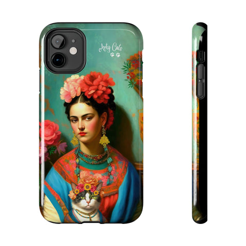 Tale of the Two Fridas iPhone case, Tough Phone Cases
