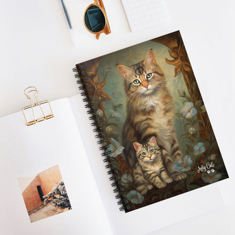 A Mothers Love - Beautiful Spiral Notebook - Ruled Line