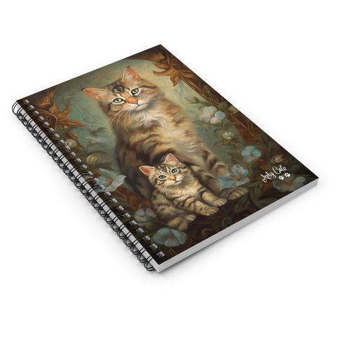 A Mothers Love - Beautiful Spiral Notebook - Ruled Line