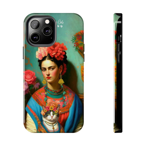 Tale of the Two Fridas iPhone case, Tough Phone Cases