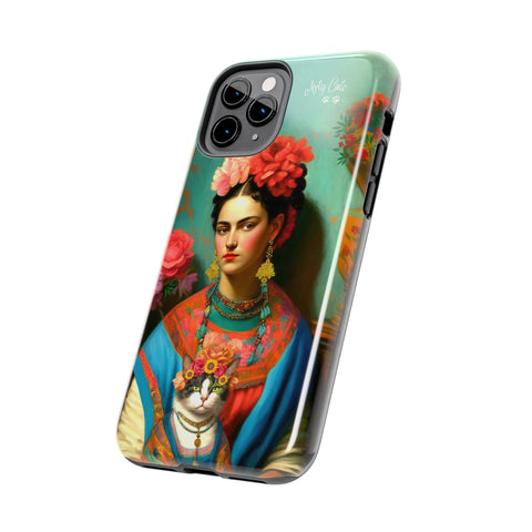 Tale of the Two Fridas iPhone case, Tough Phone Cases