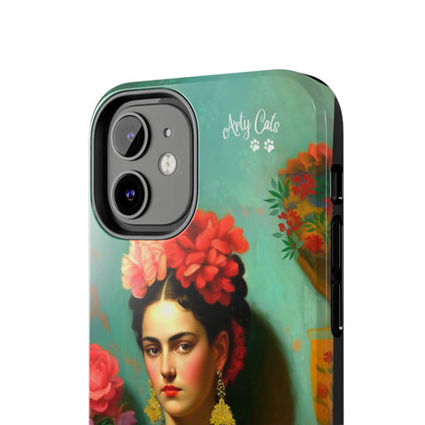 Tale of the Two Fridas iPhone case, Tough Phone Cases